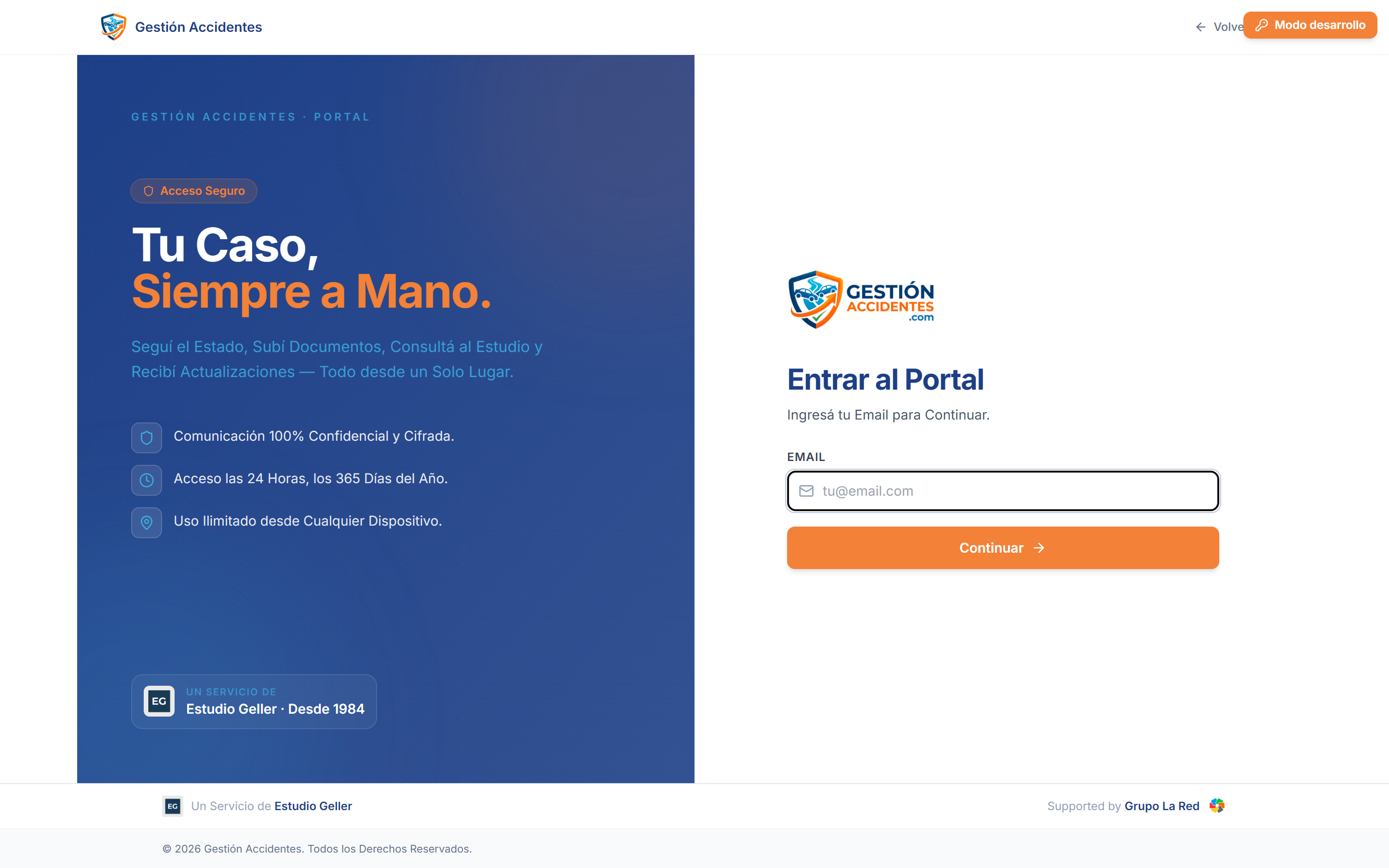Acceso simple para tu cliente